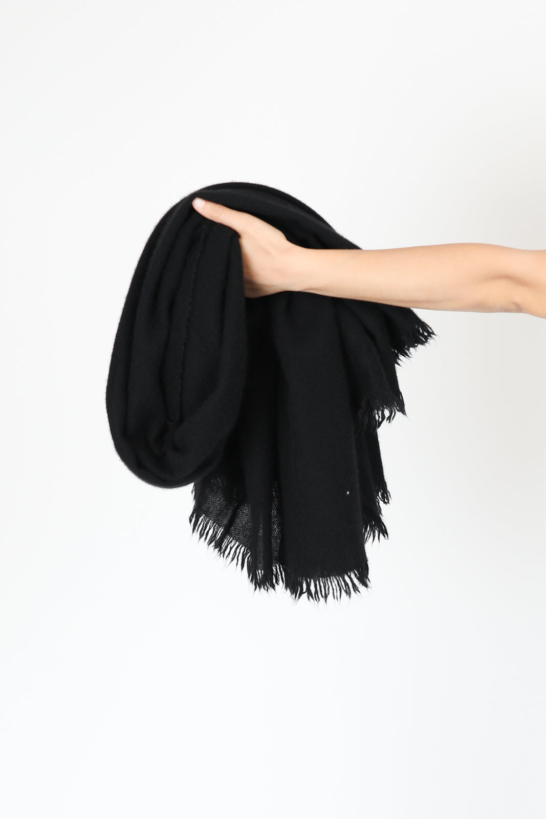 Nuvola Quadra scarf in black