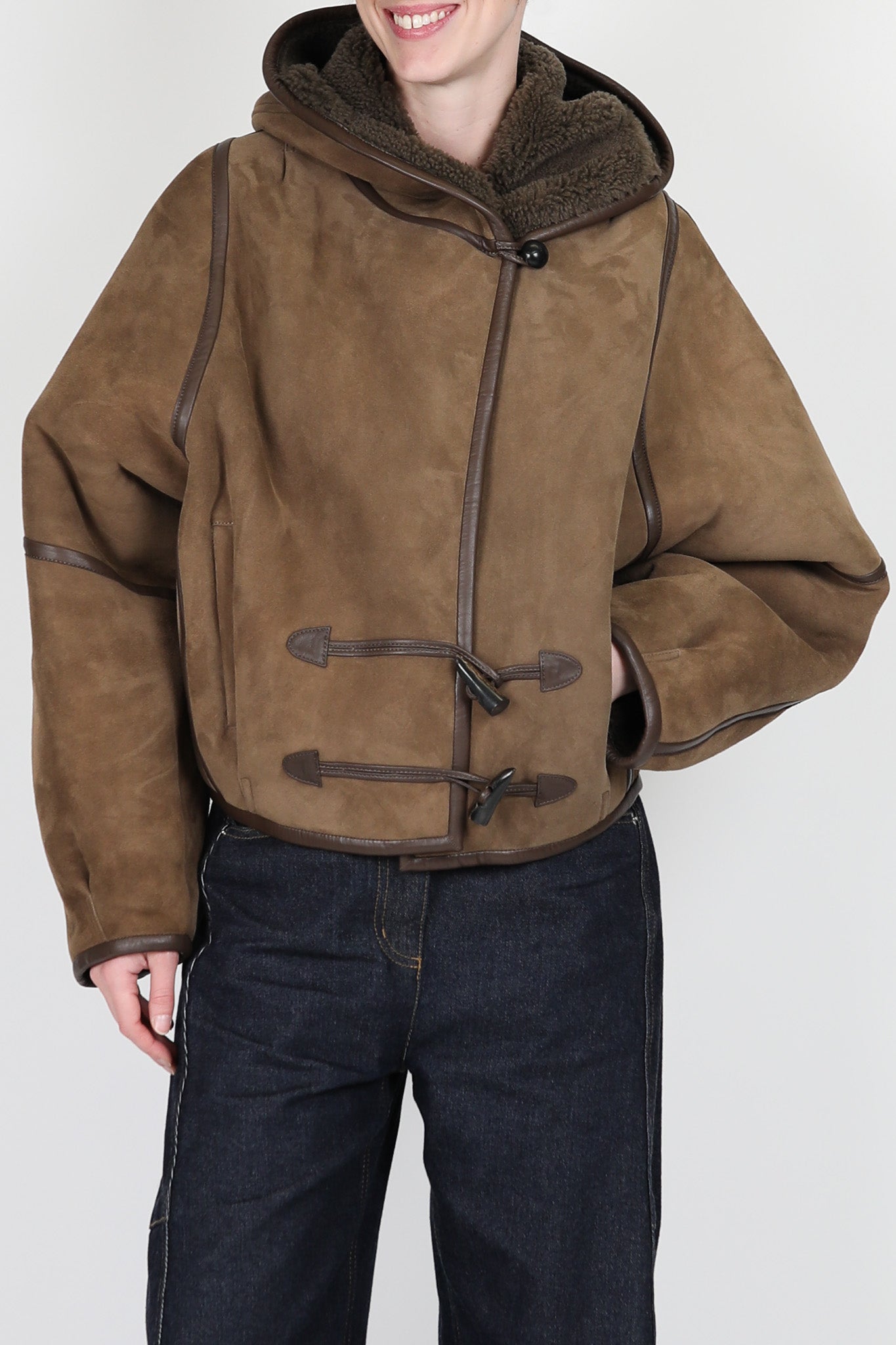 Amiel jacket in bronze