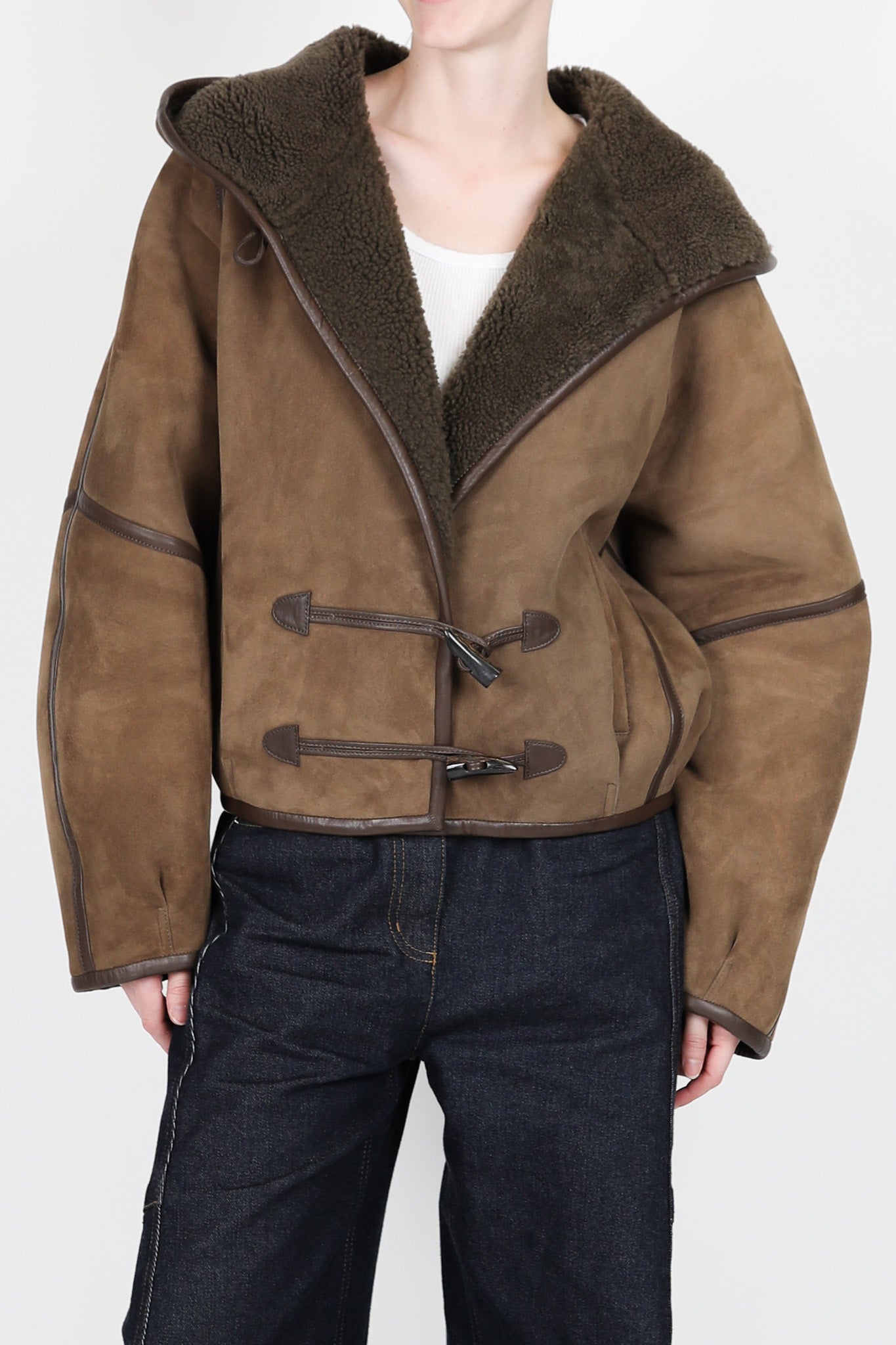 Amiel jacket in bronze