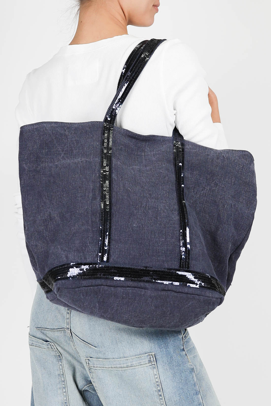 Bag Cabas L in denim