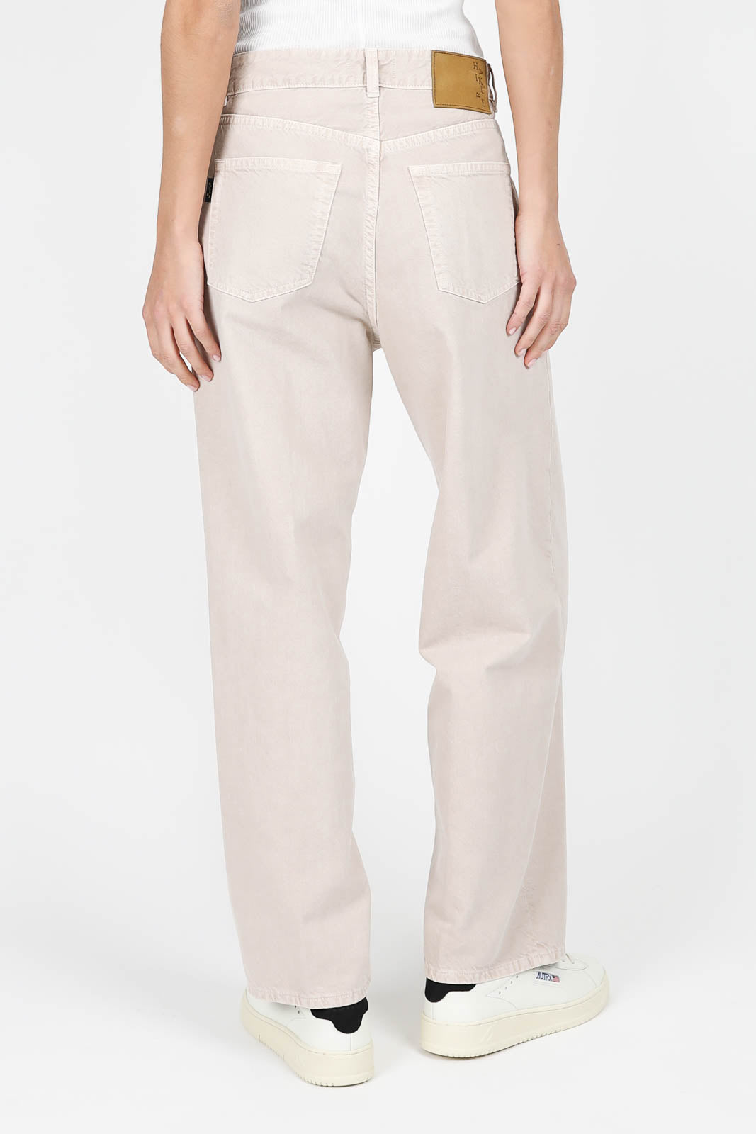 Betty Twill 45. trousers in Hazelnut