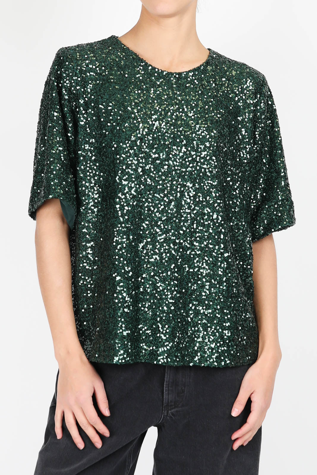 Yvette top in green