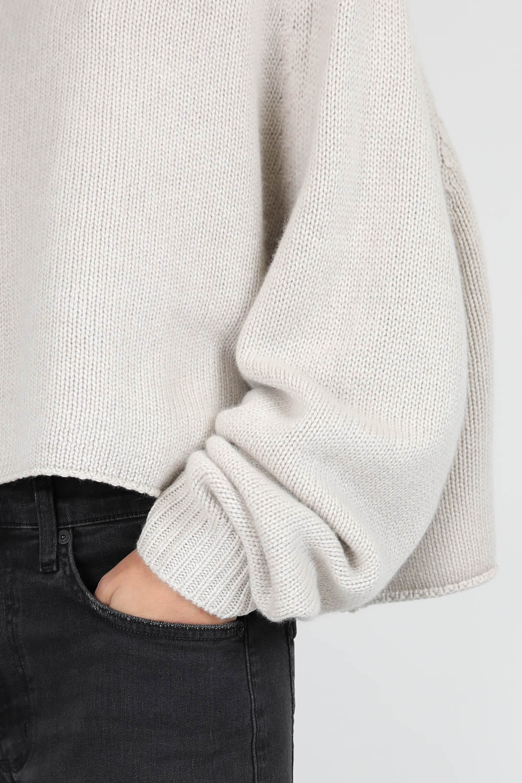 Karine sweater in Oyster