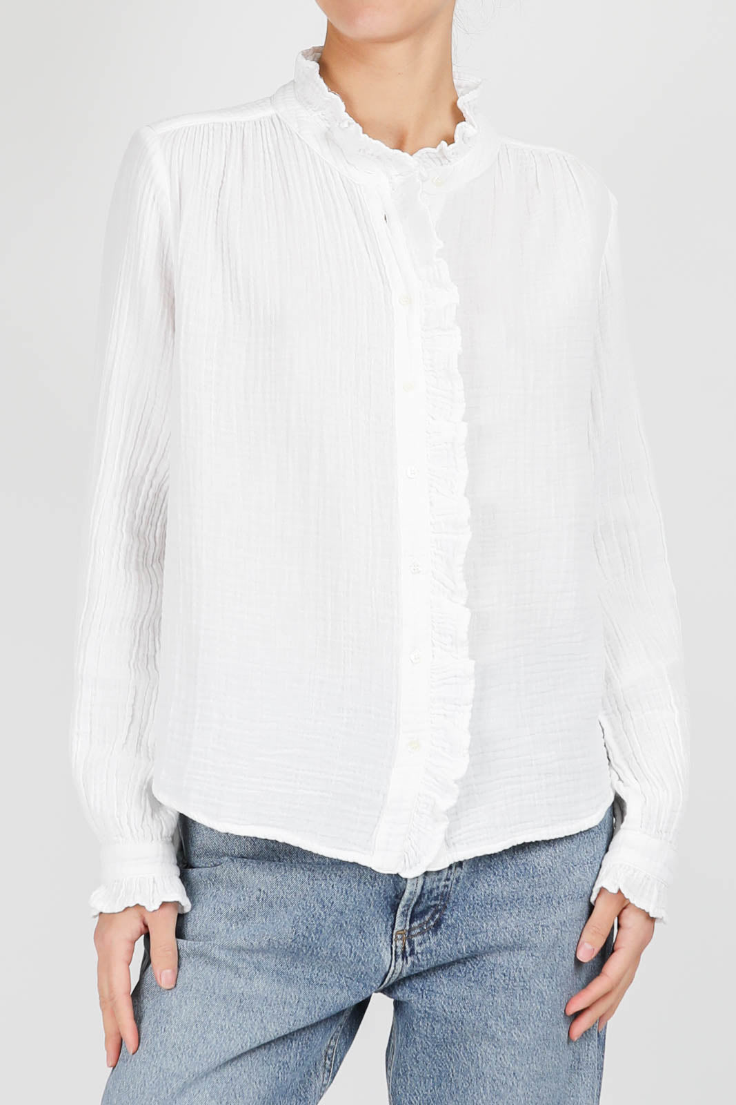 Gillian blouse in white