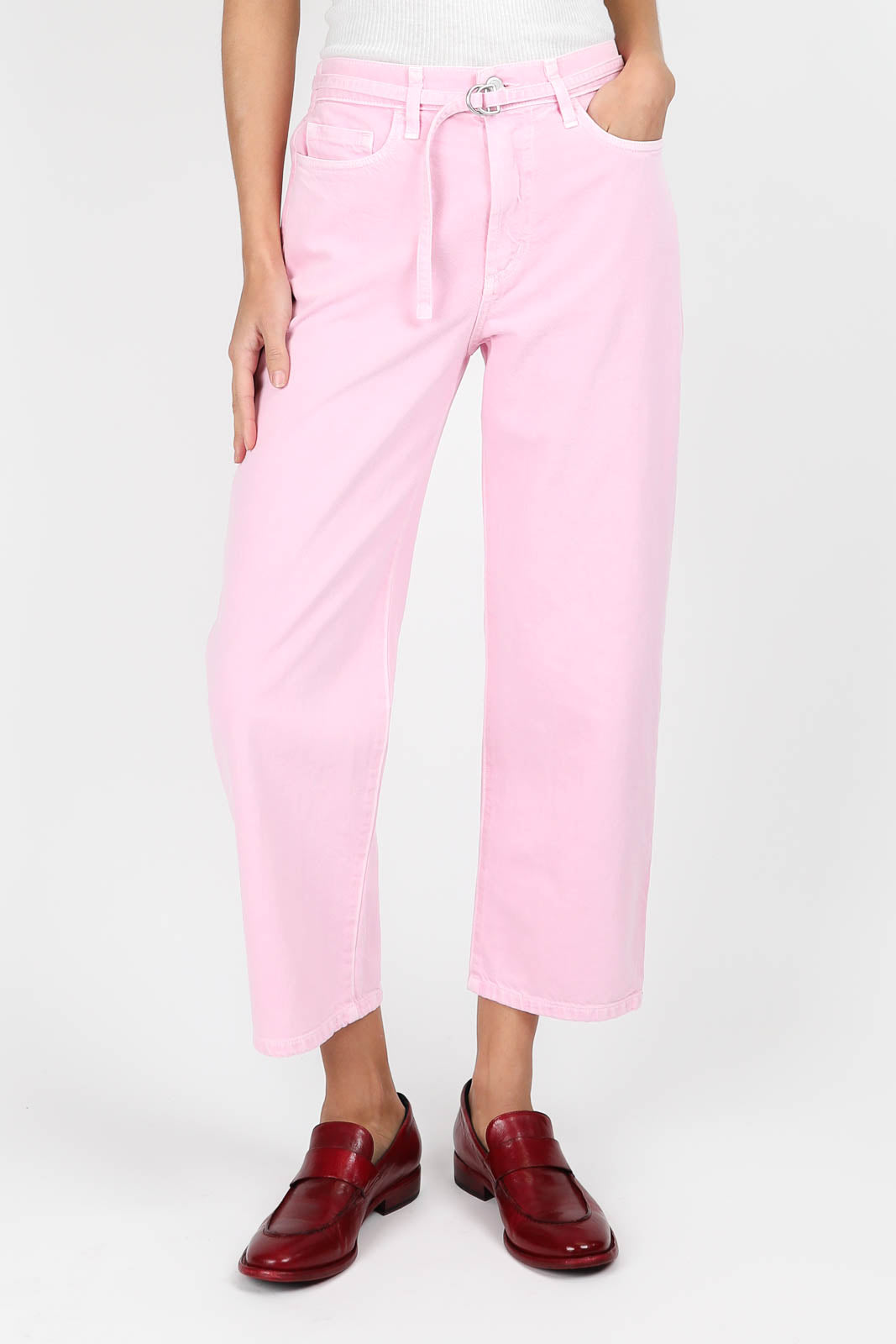 Brecker trousers in petal pink