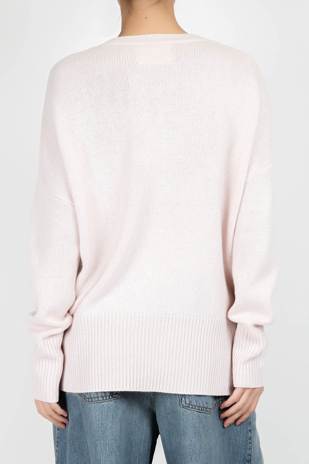 Mila sweater in soft pink