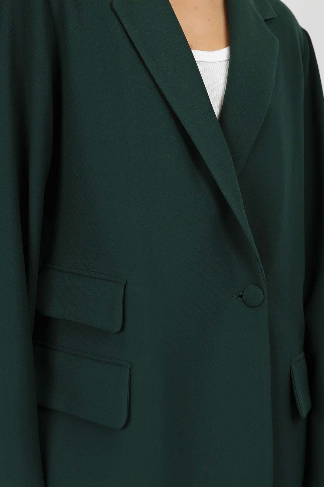 Toni blazer in bottle green