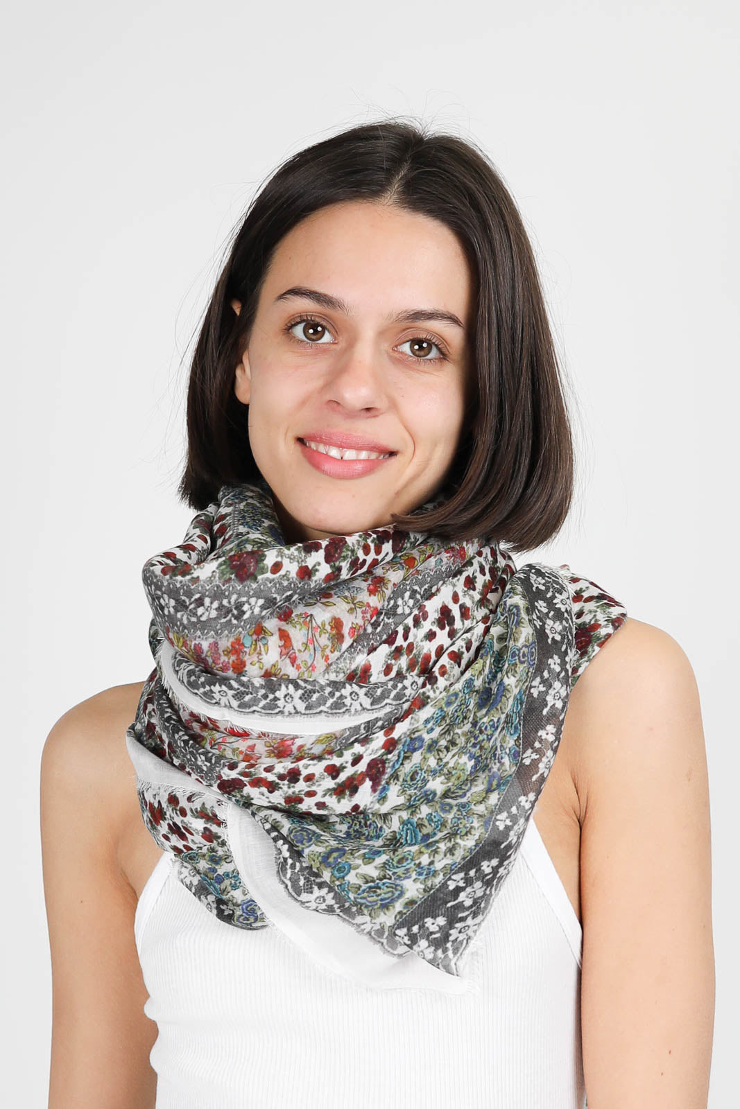 Letizia scarf in Multi