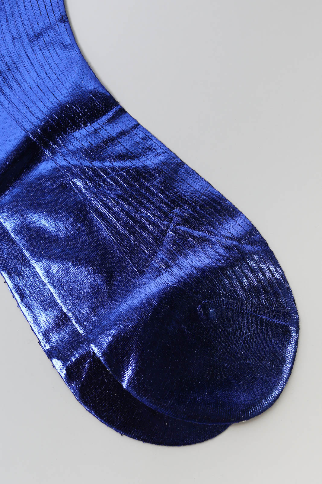 Socks One Ribbed Laminated in Mare