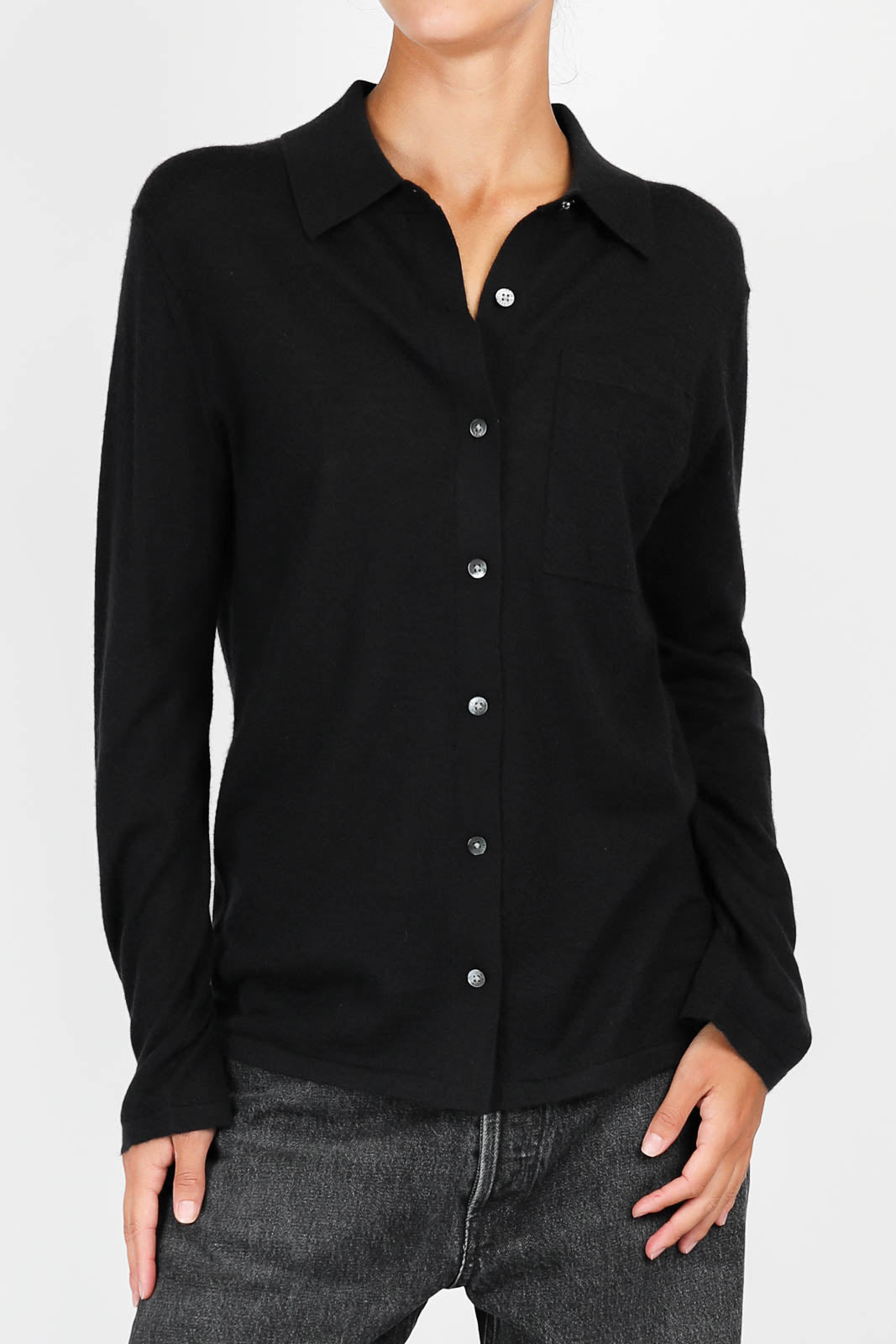 Showtime cardigan in black