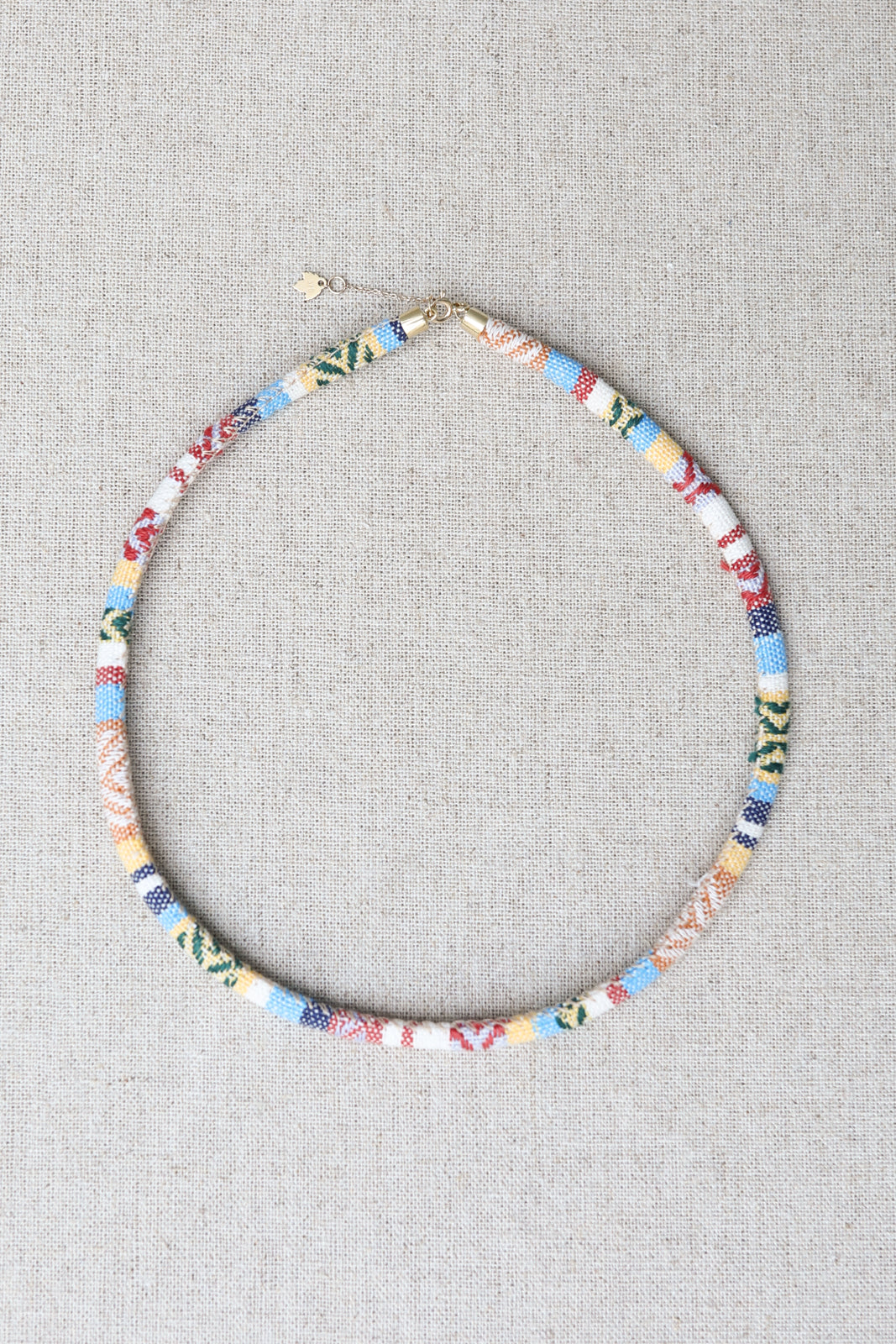 Woodstock necklace in yellow