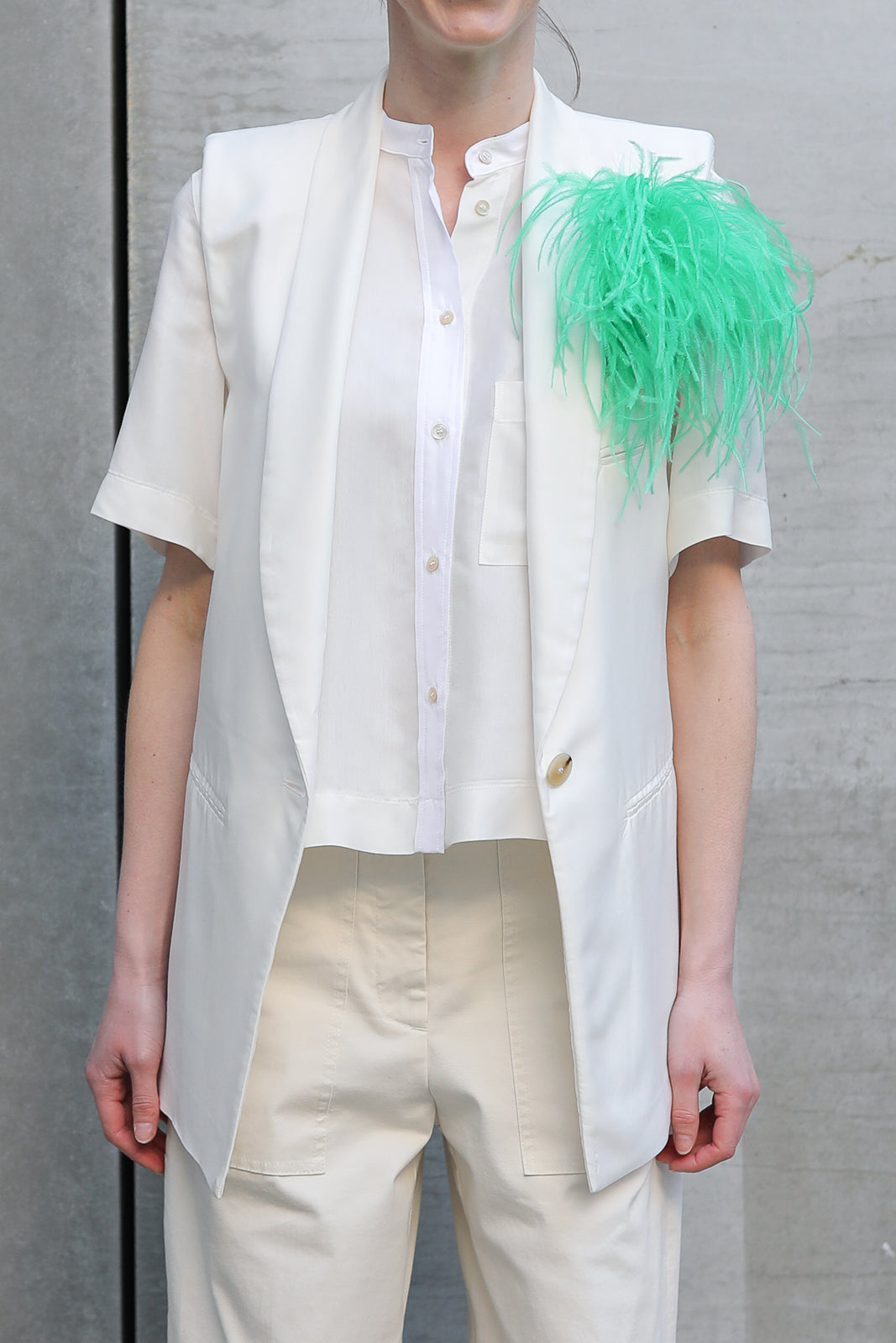 Veste in white