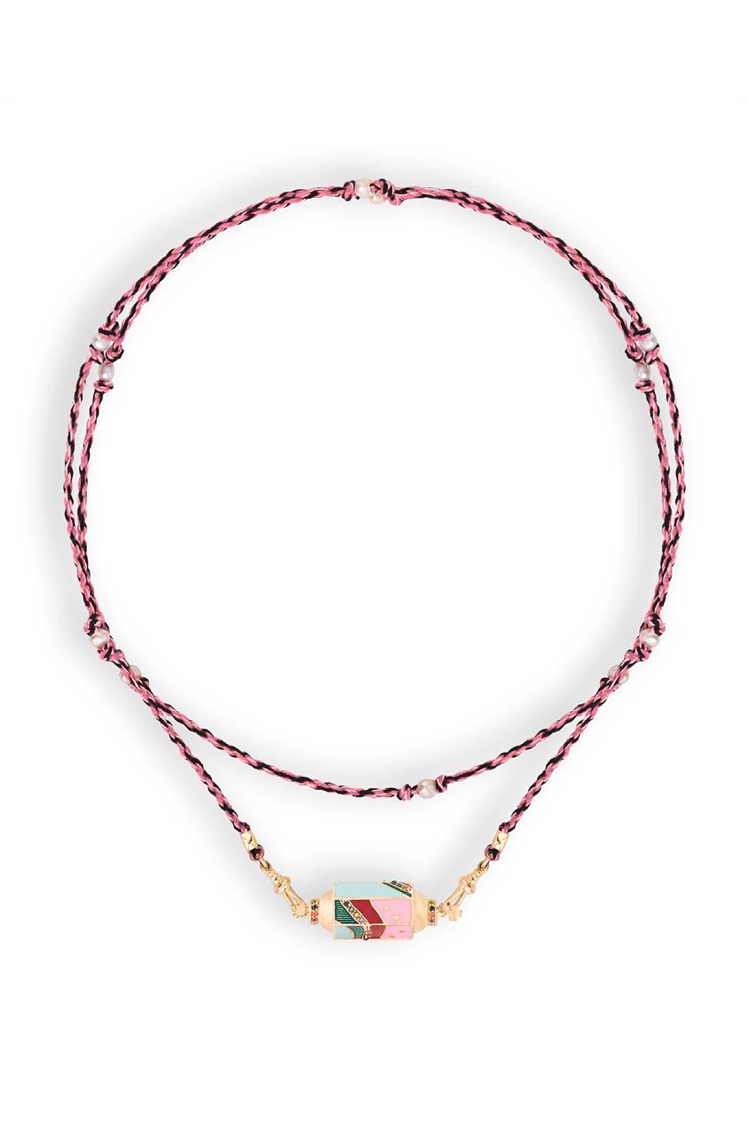 Necklace Waterfall Rainbow Multi