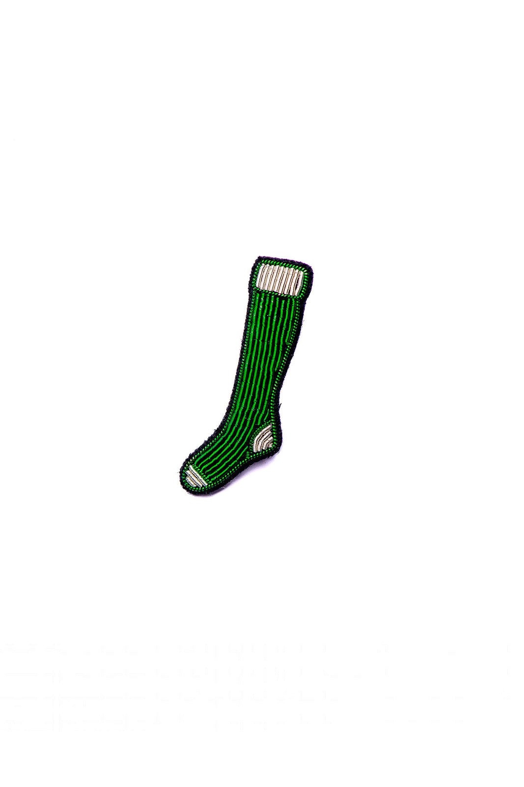 Football sock brooch