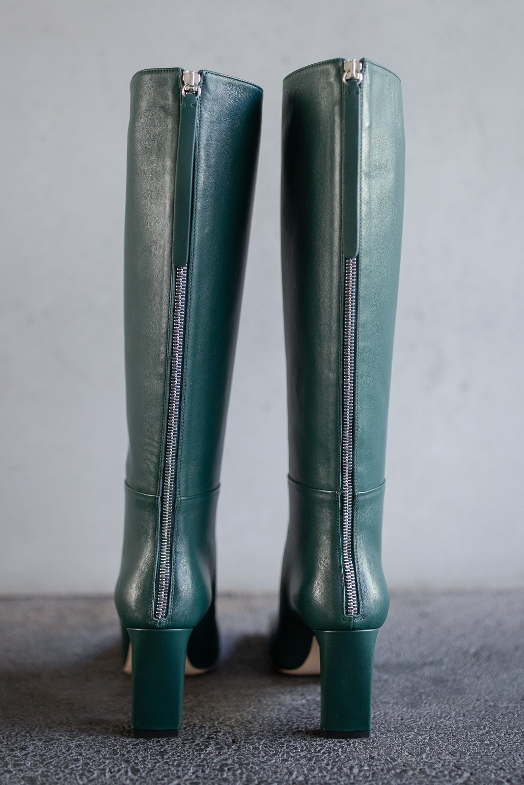 Isa boots in teal