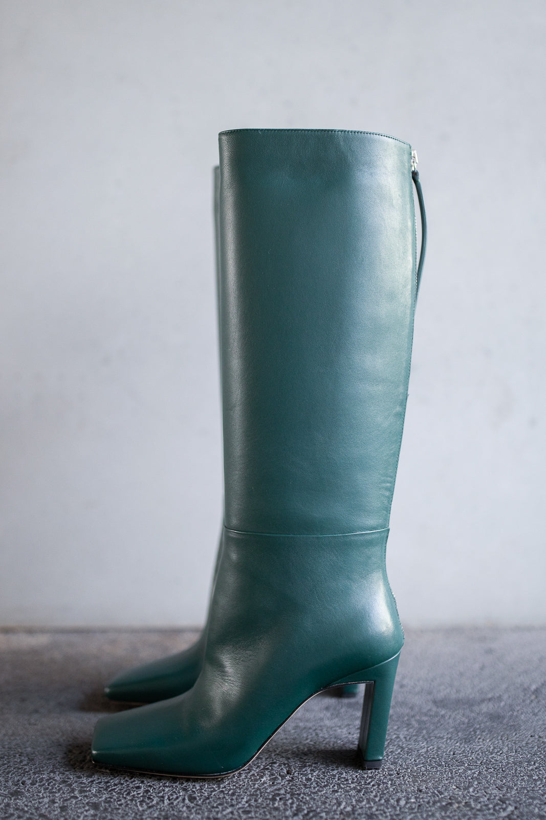 Isa boots in teal