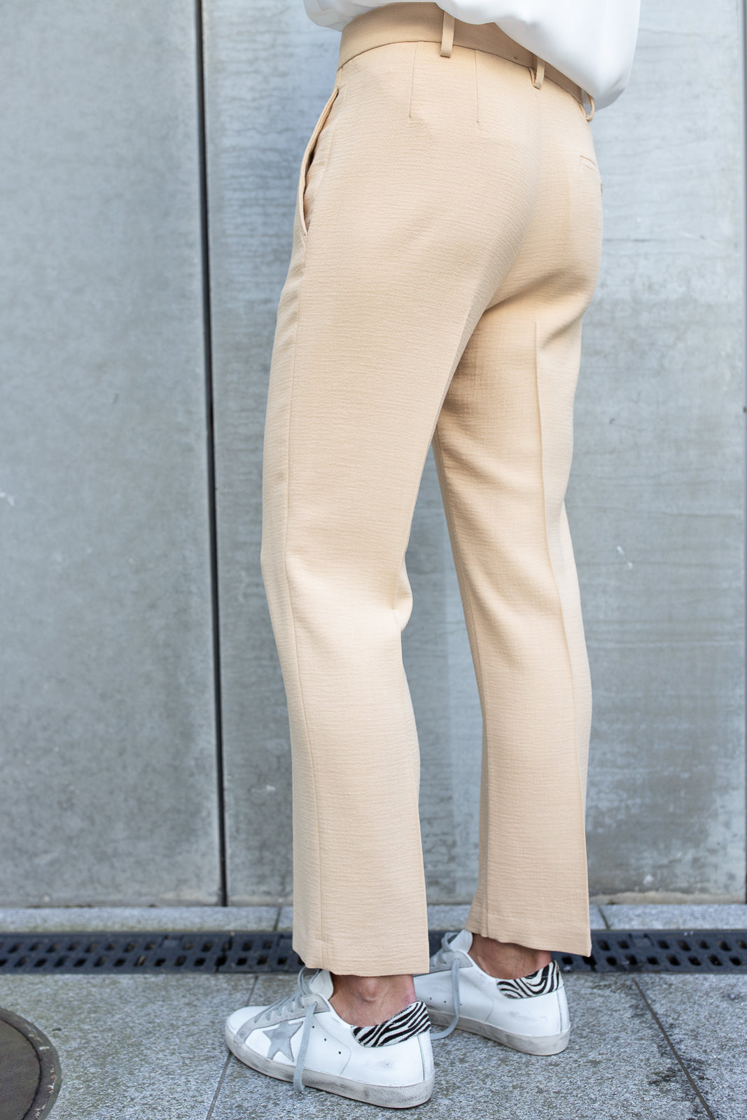 Straight-leg trousers in Duna