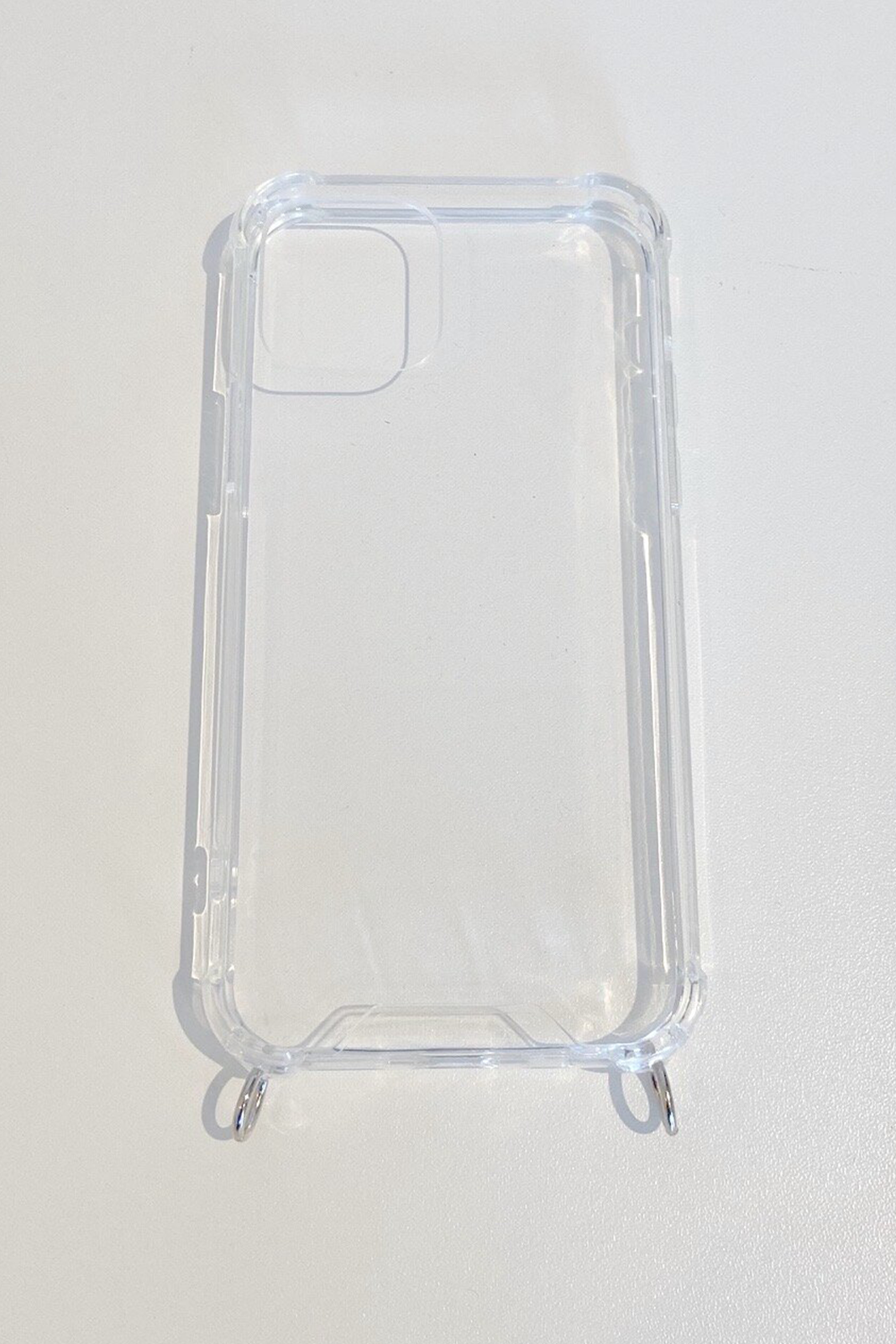 Cell phone chain in red/pink