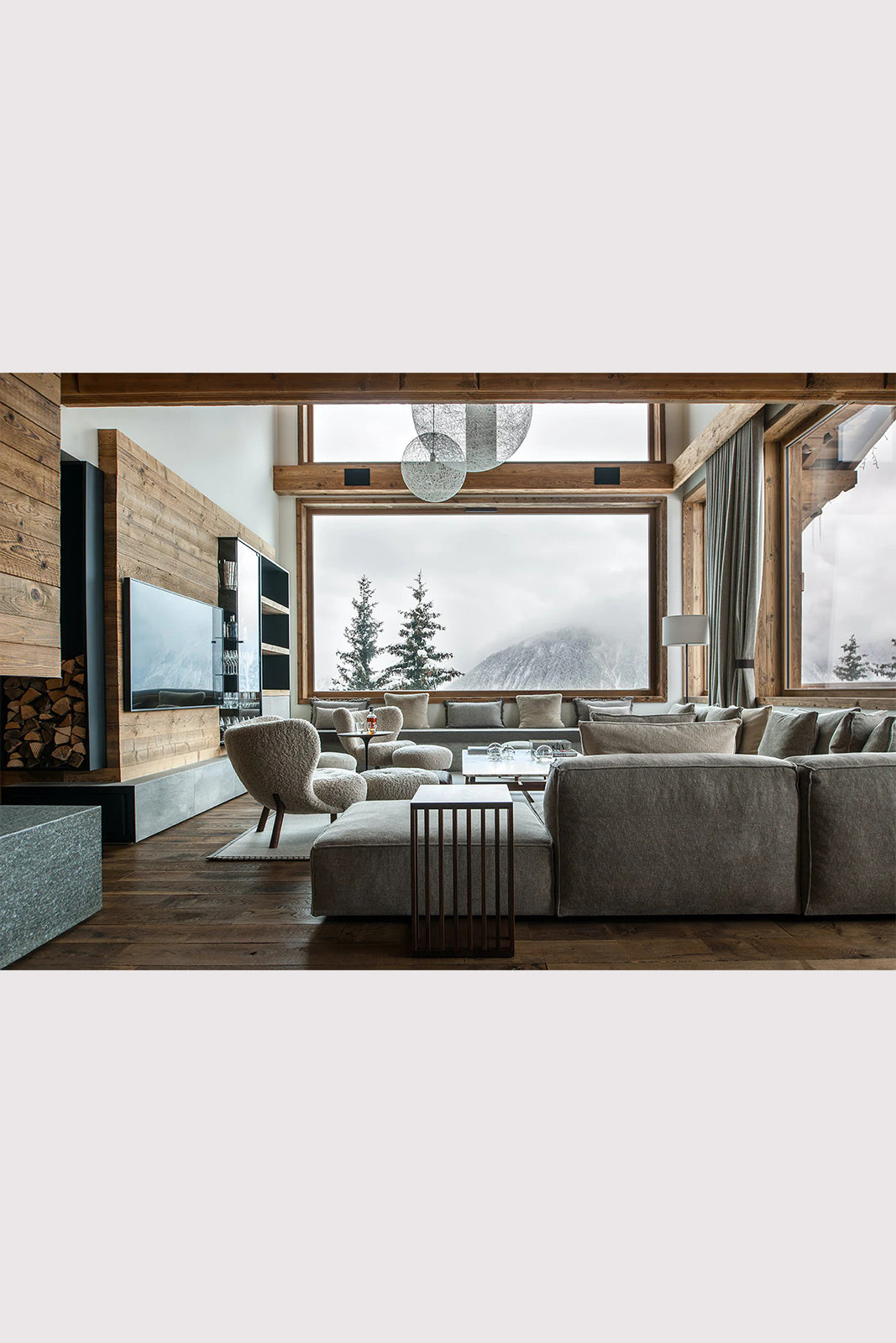 Livre Exclusive Living in the Mountains