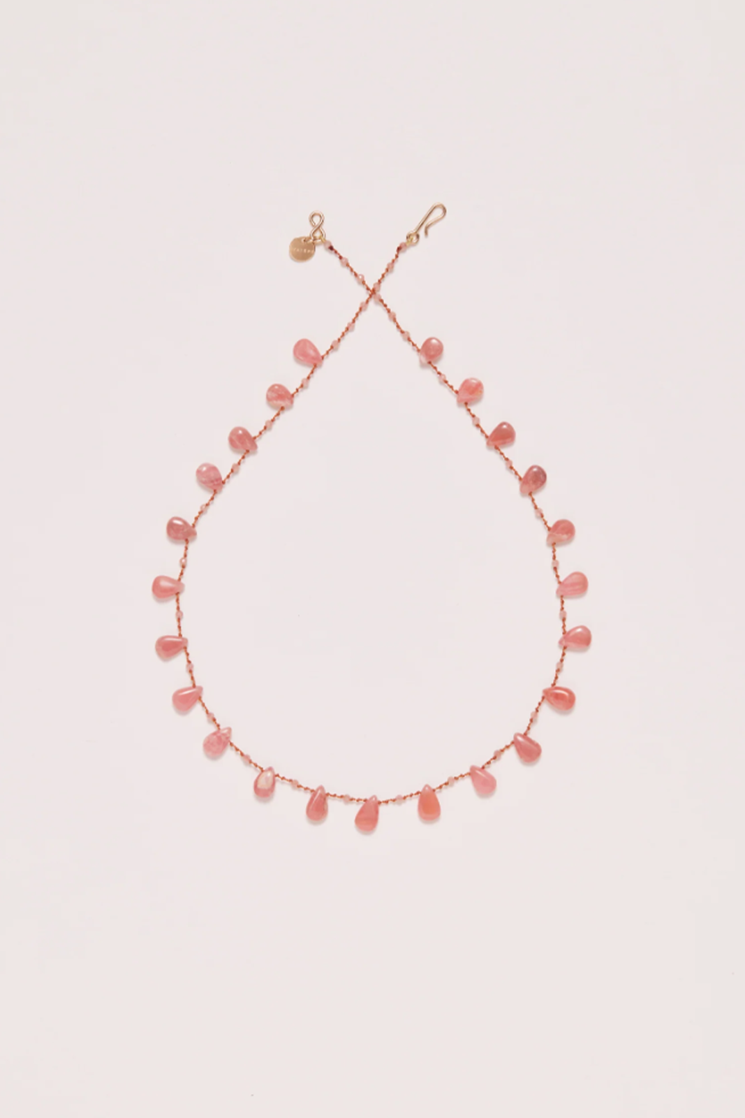 Collier Cheremoya en Rhodocrosite