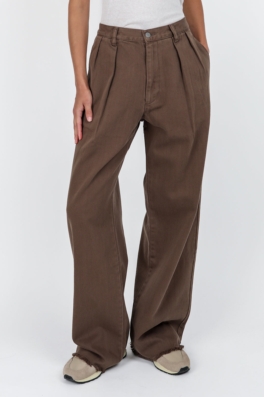 Pantalon Blair en chestnut