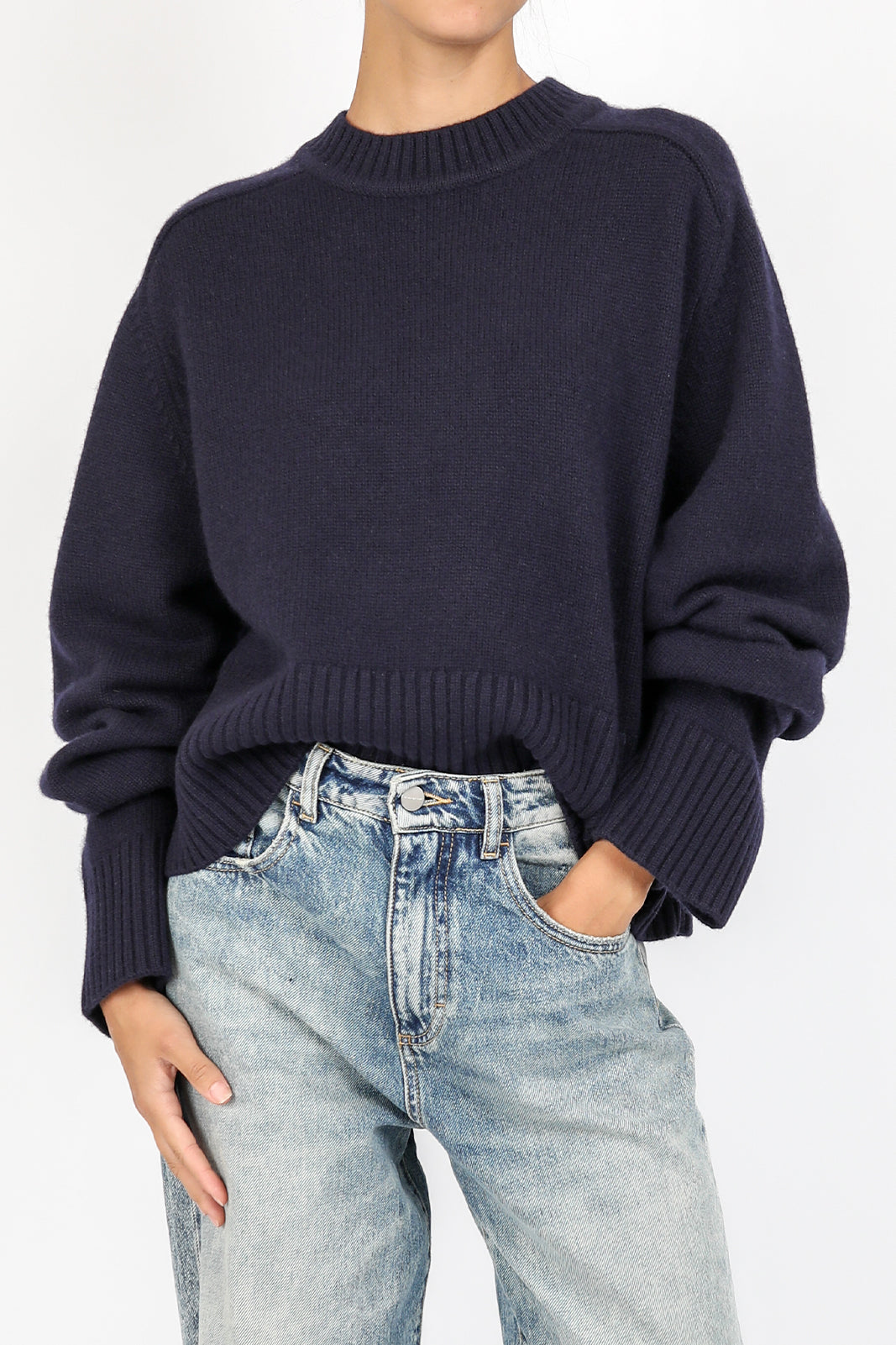 Pullover Judith en bleu marine