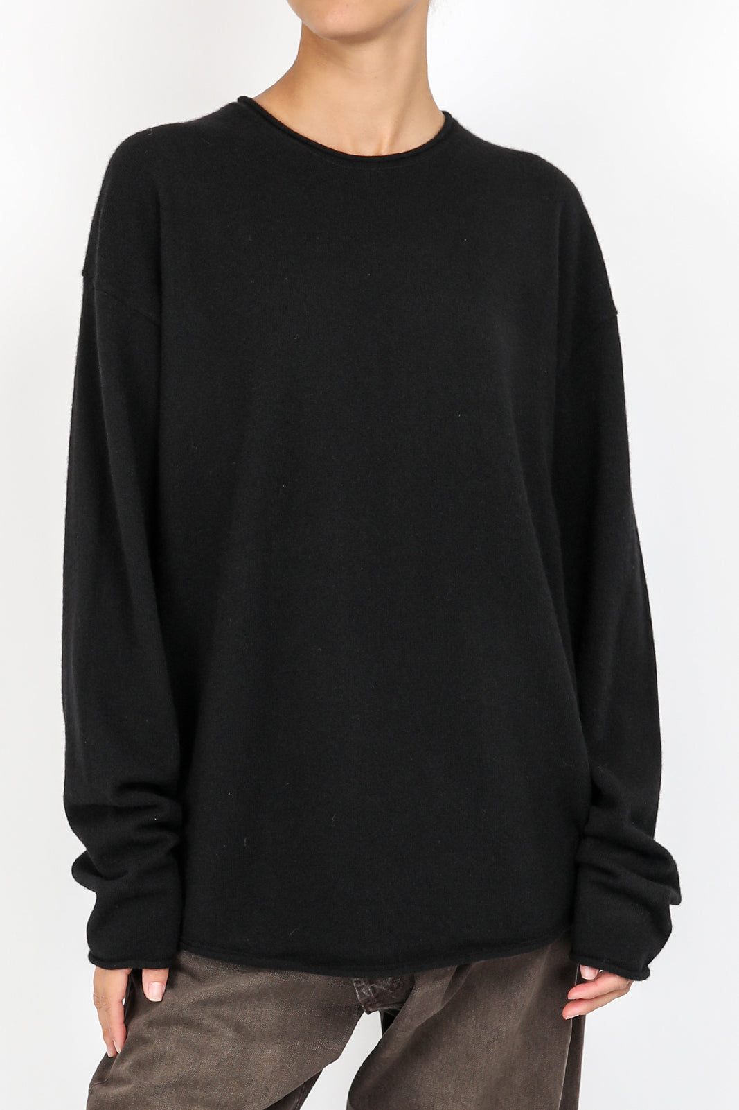 Pullover Oversized en noir