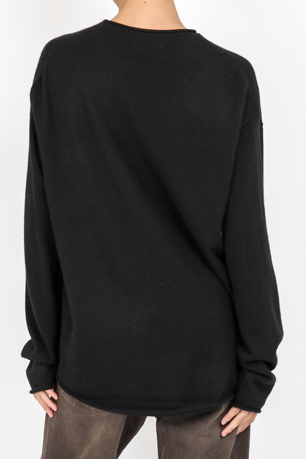 Pullover Oversized en noir