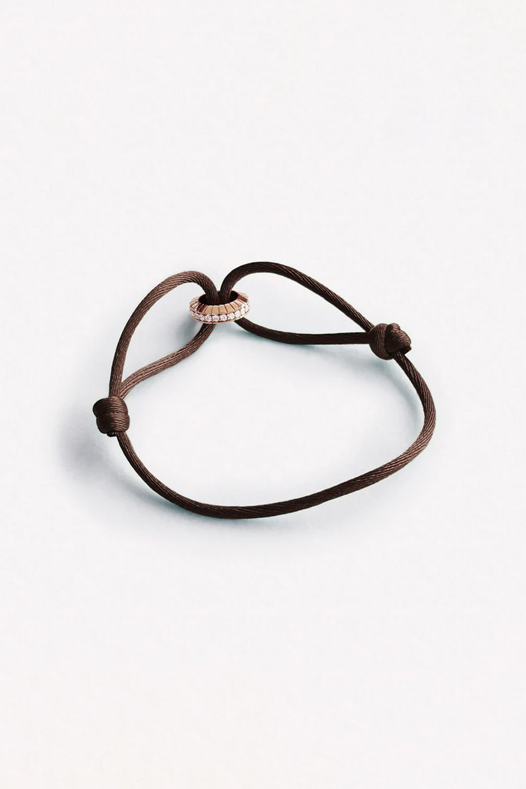 Bracelet Eternity Summer en café/or rose