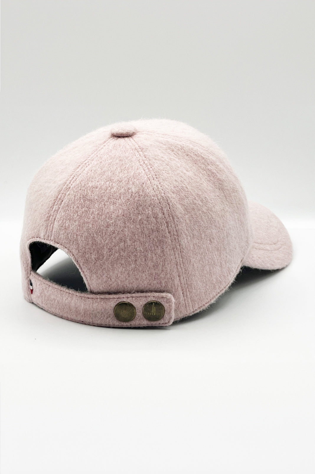 Casquette de baseball Charlotta en rose clair