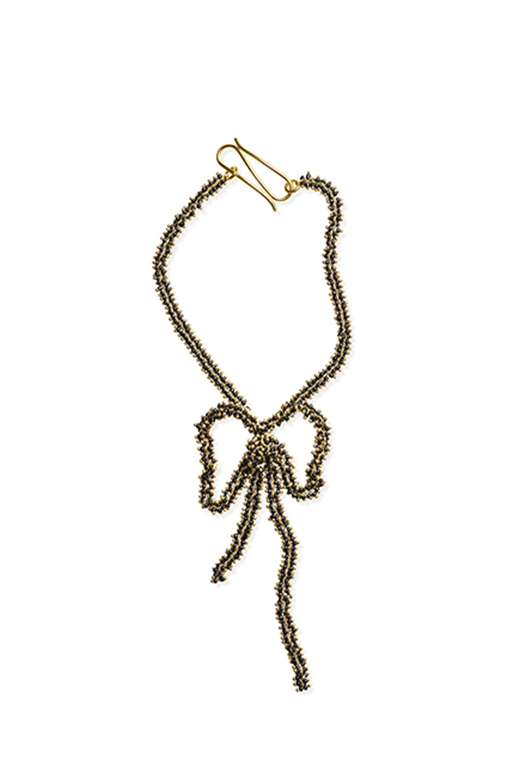 Collier Bow Necklace en noir