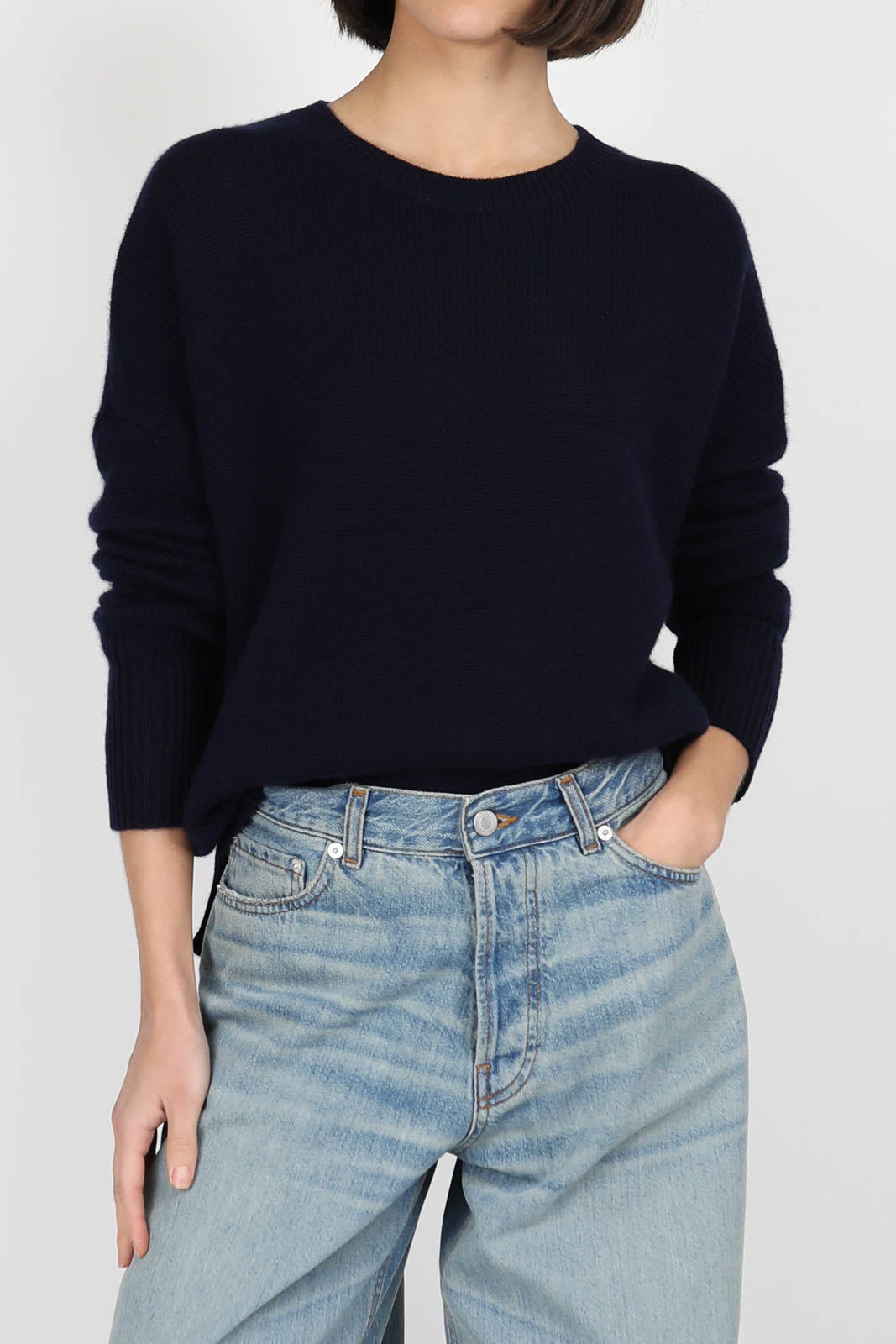 Pullover Mila en bleu marine