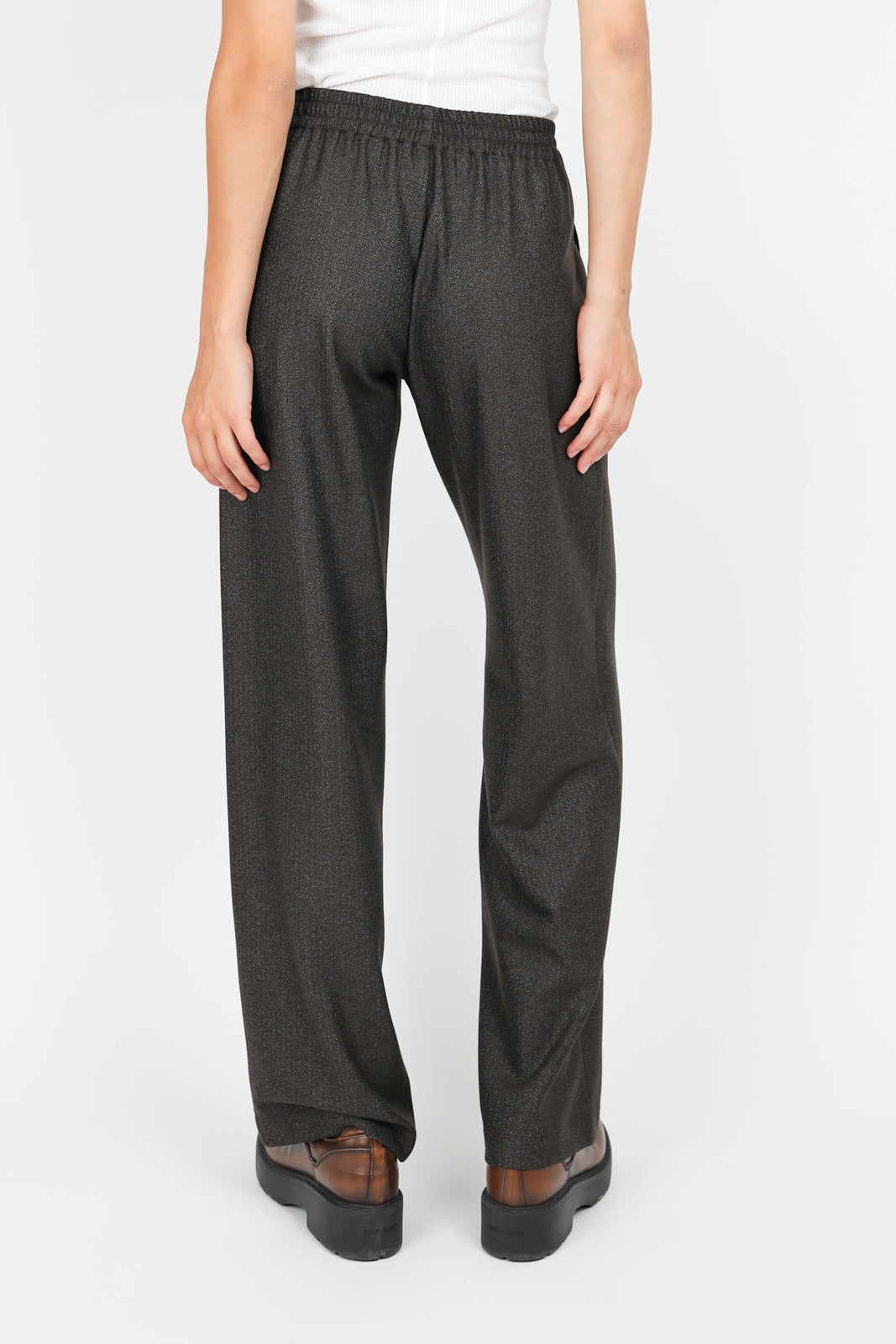 Pantalon Alf en Iza Marron Chiné