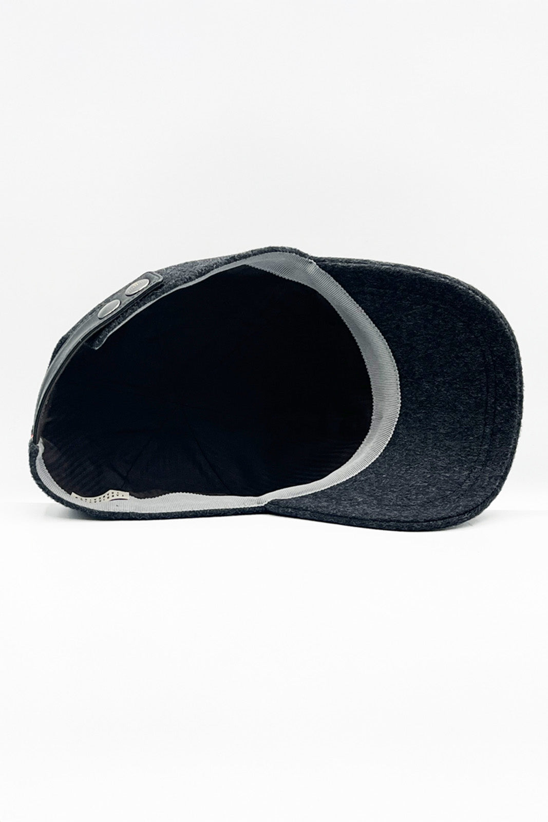 Casquette de baseball en cachemire gris