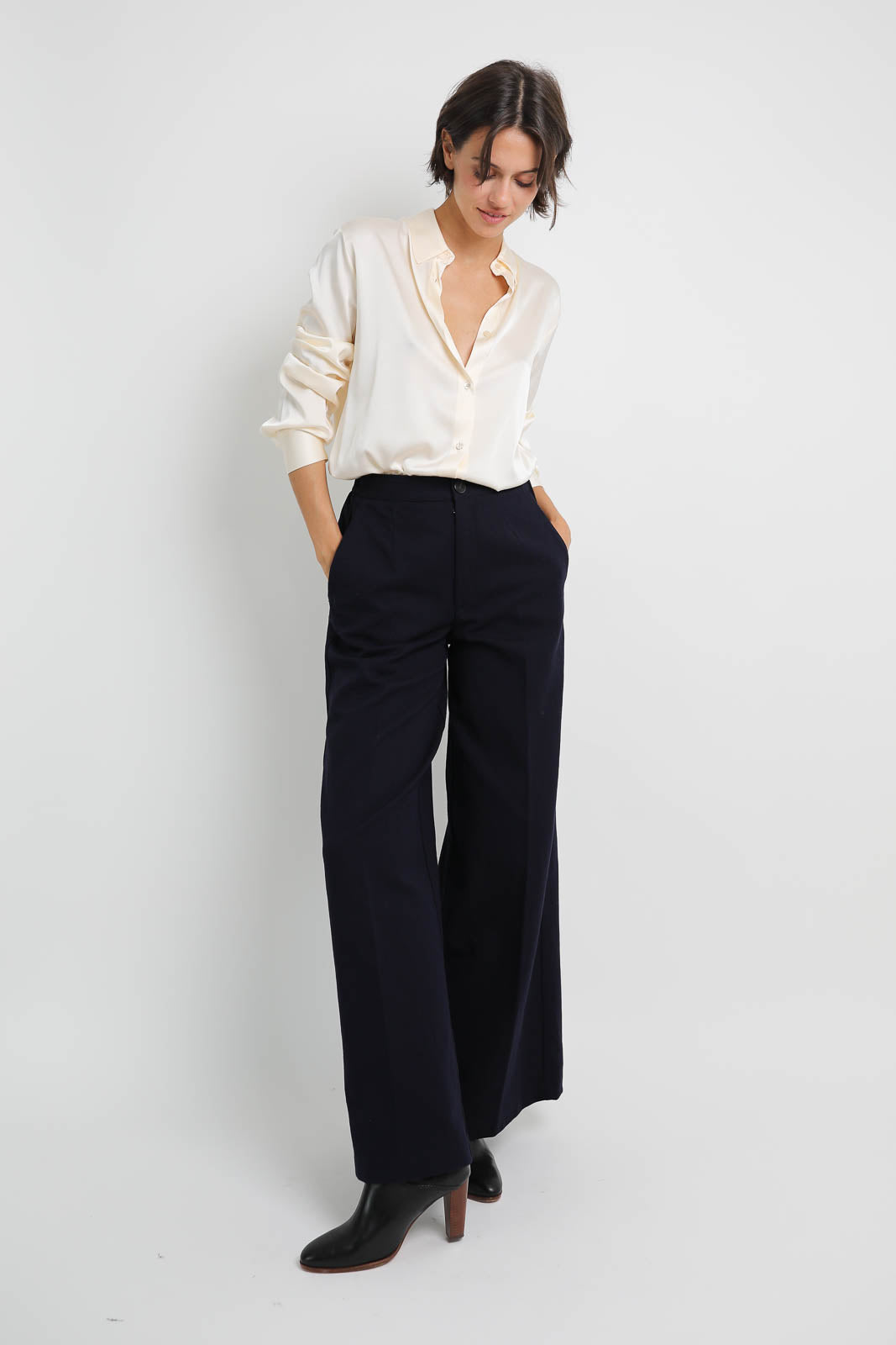 Pantalon Forte-Forte en coton Notte