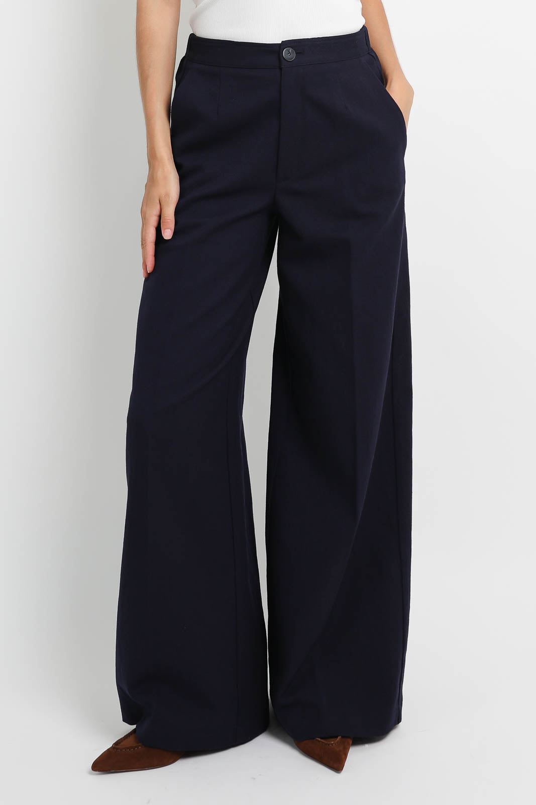 Pantalon Forte-Forte en coton Notte