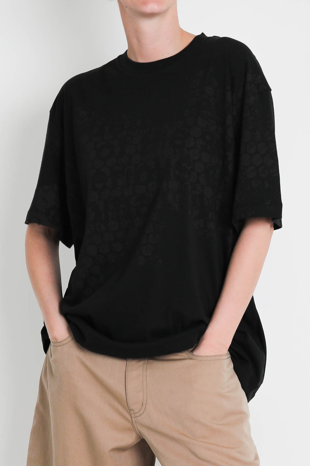 6397, T-shirt Big Russell en noir