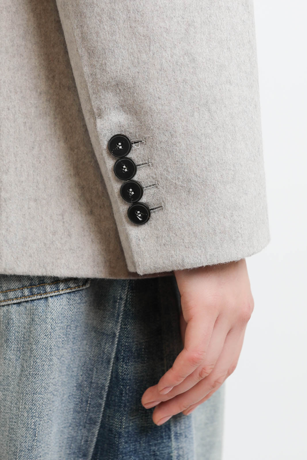 Forte-Forte, blazer Masculine en cachemire