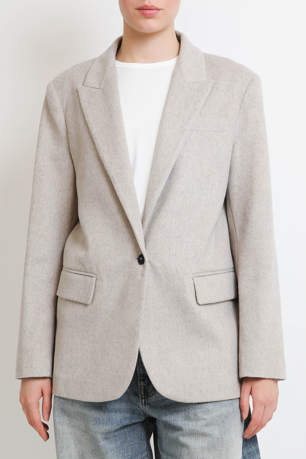 Forte-Forte, blazer Masculine en cachemire