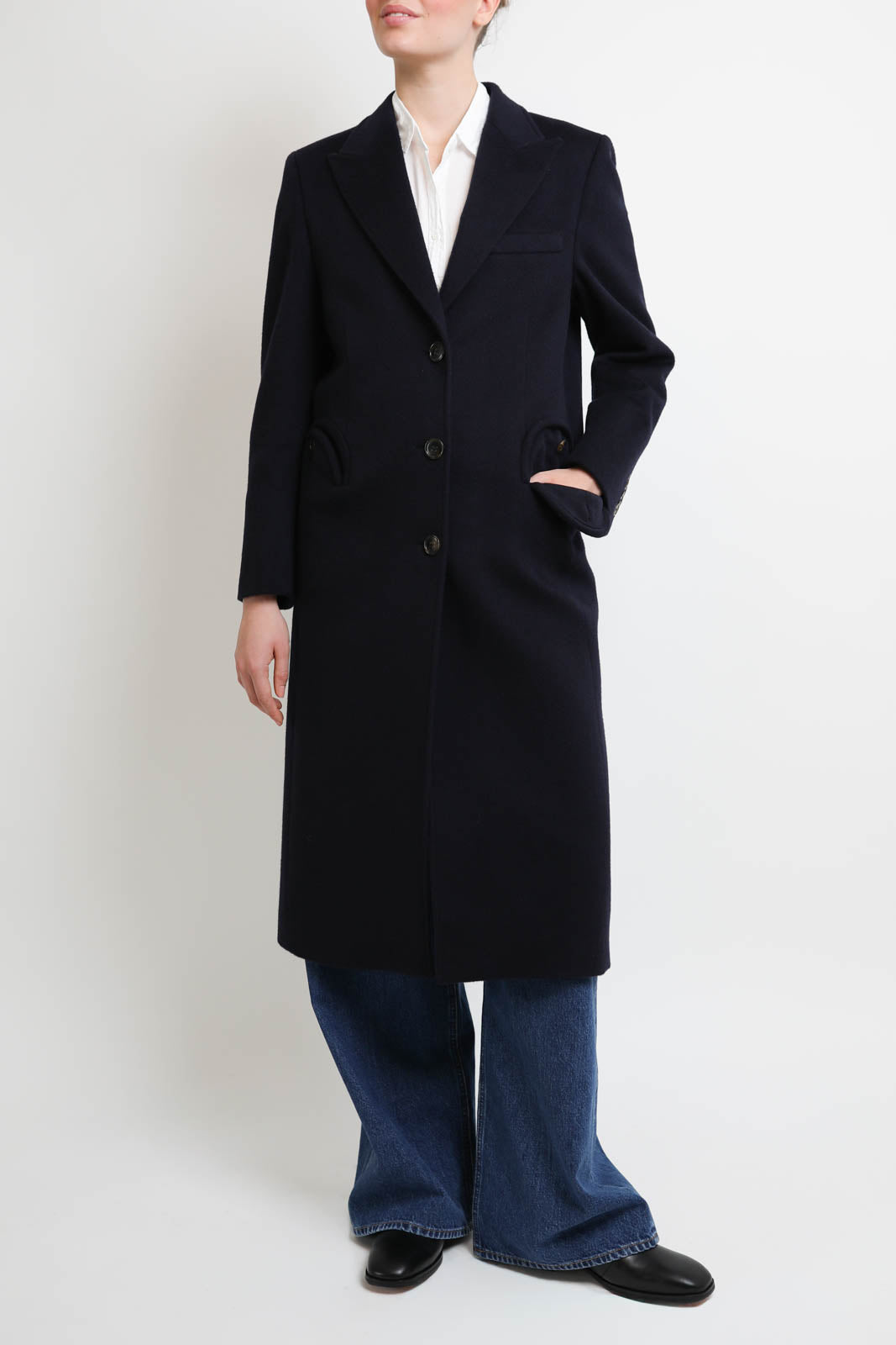 Blazé Milano, manteau Joyme en bleu marine
