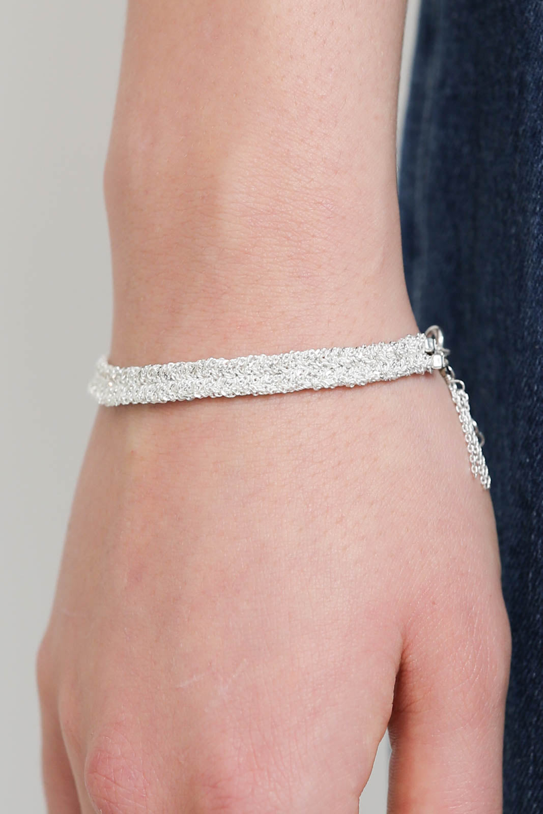 Marie Laure Chamorel, bracelet tressé en argent