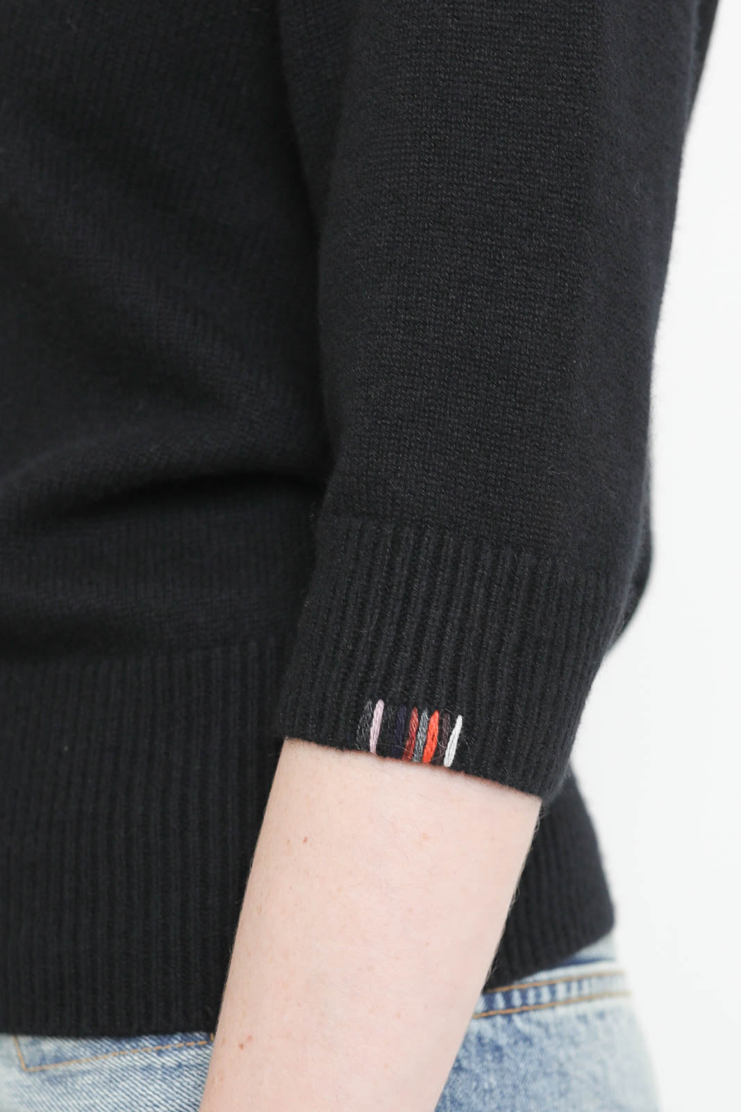 Extreme Cashmere, Pullover à manches courtes Well Lamb in Raven