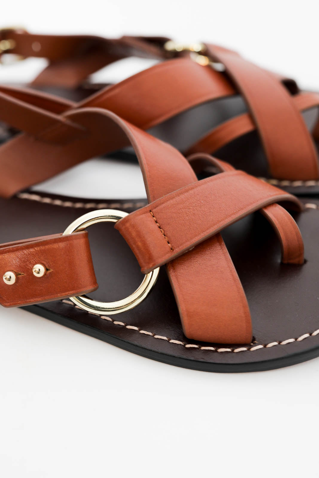 Soeur, sandales Florence couleur cognac