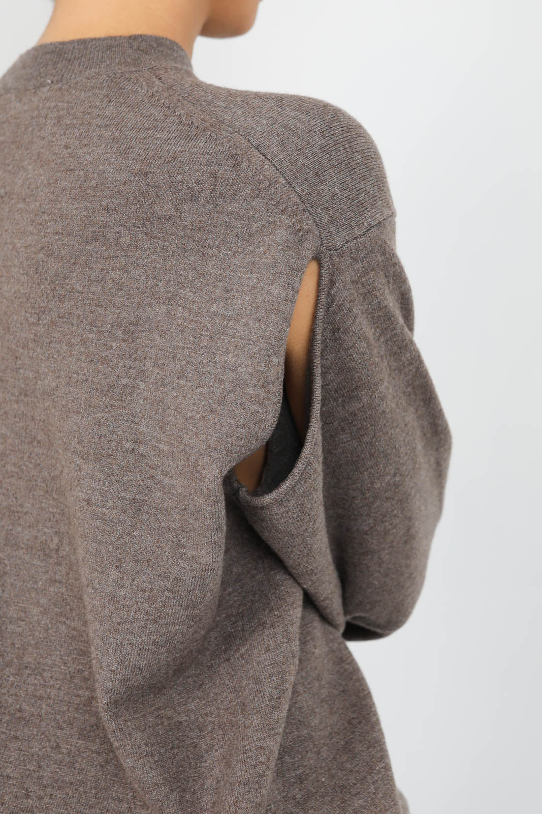 Pullover en laine mérinos Mud Melange
