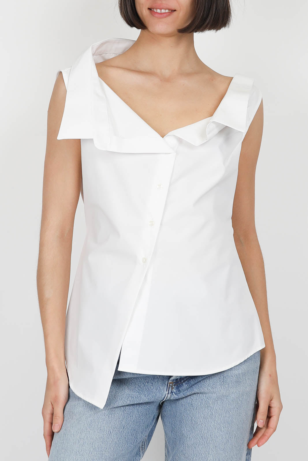 Top Deconstructed en blanc