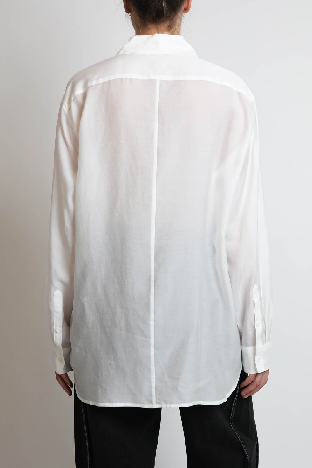 Tibi, Chemisier Easy Pintucked en ivoire