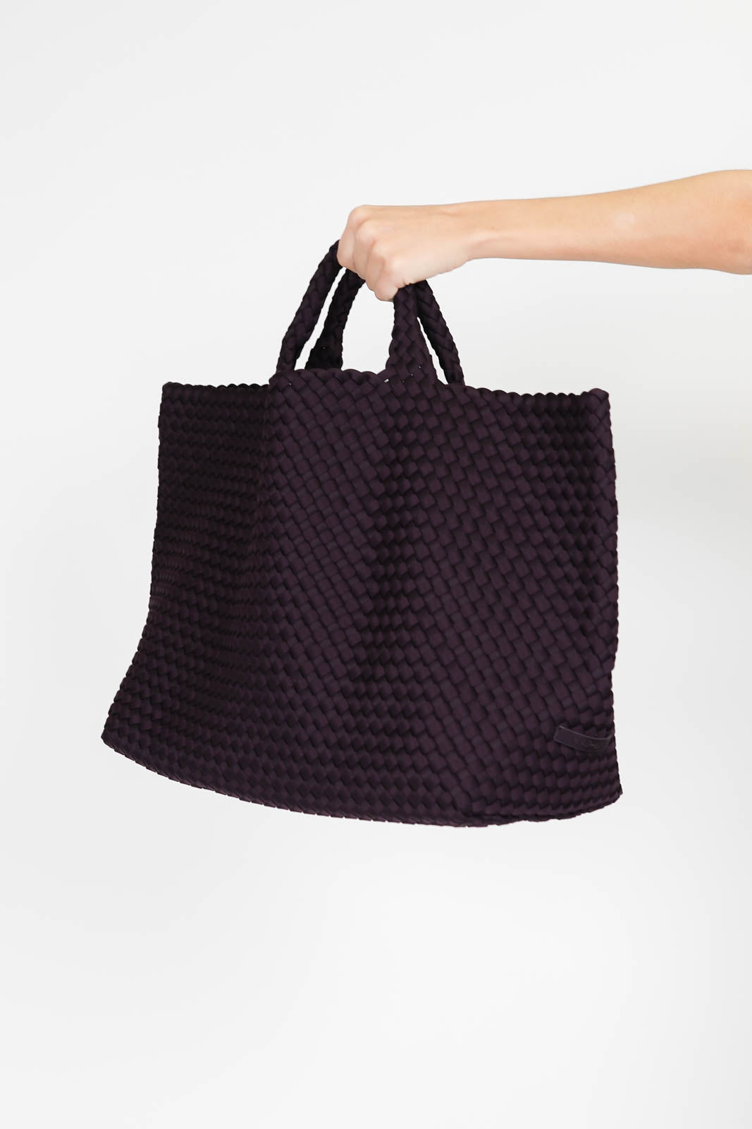 Sac St. Barths Large en aubergine