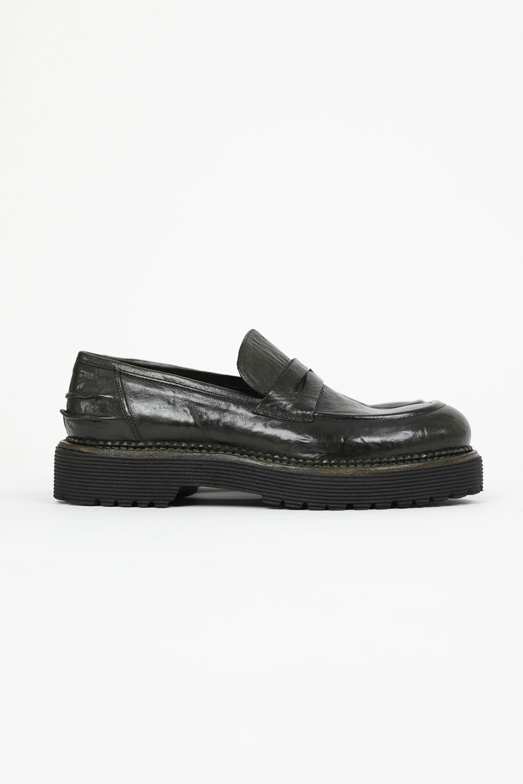 Loafer Buffalo en kaki foncé