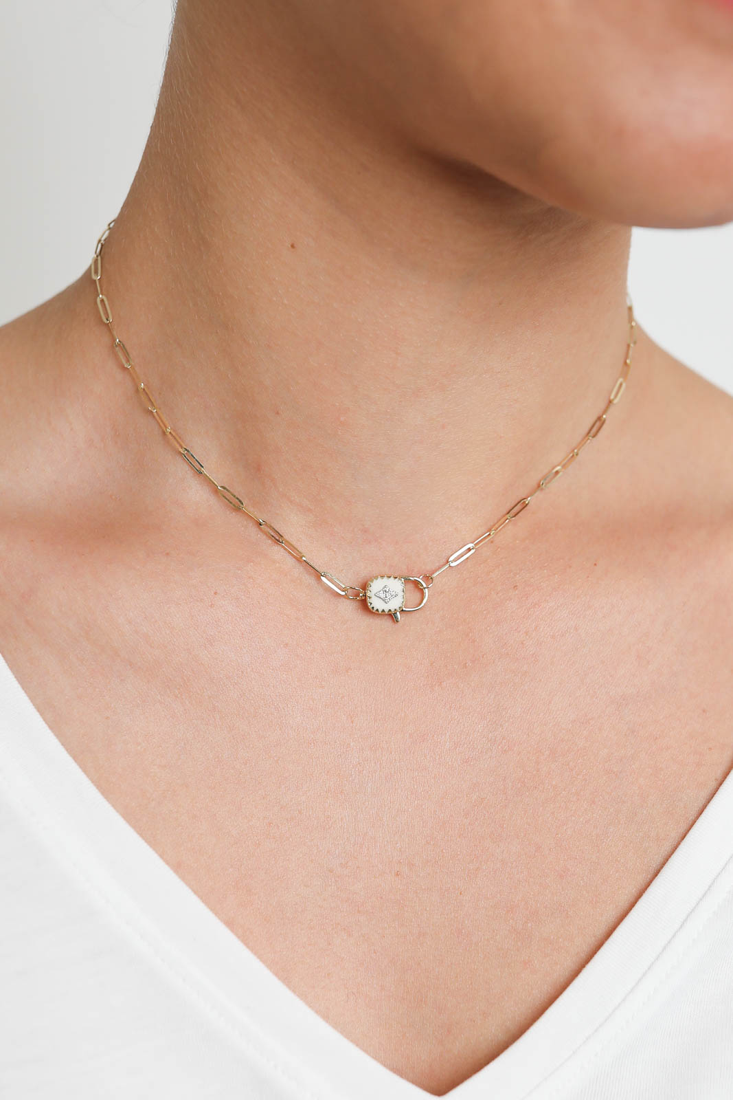 Pascale Monvoisin, collier Ginger in White