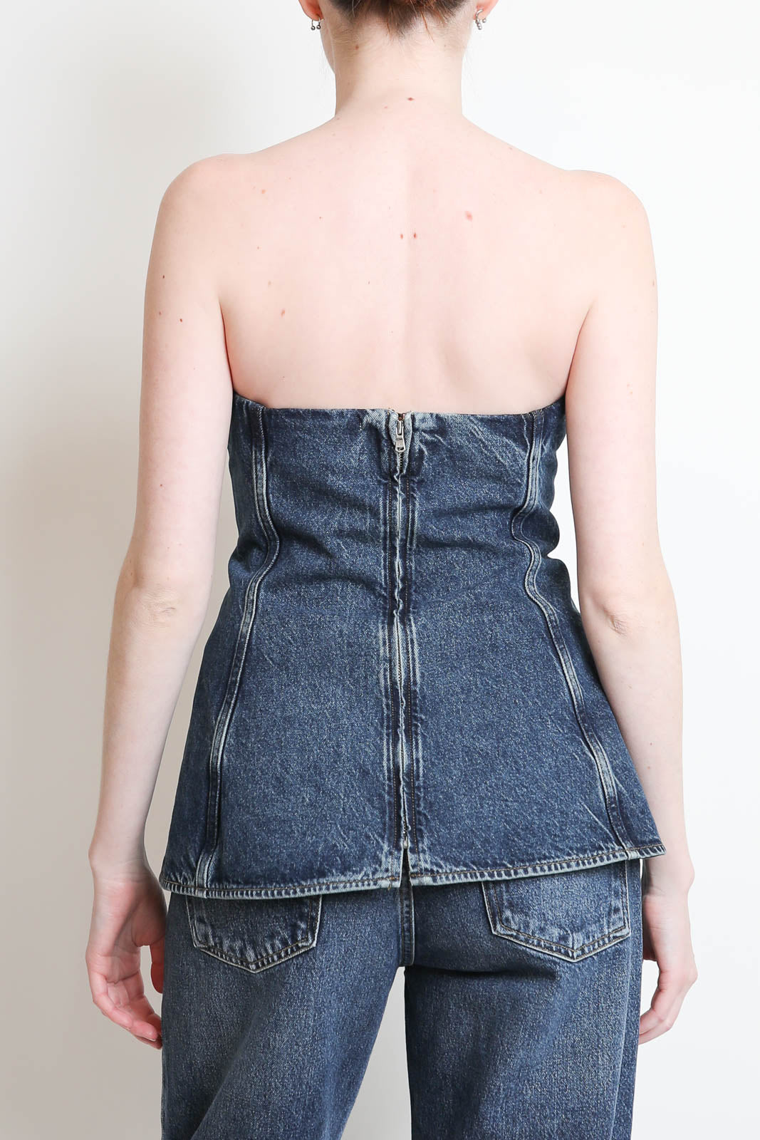 Agolde, top Lara Corset en forme